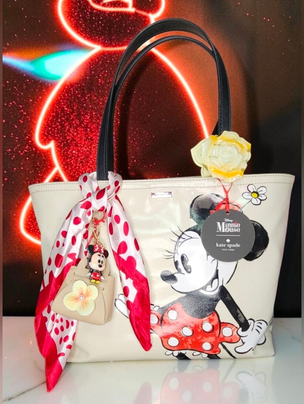 Kate Spade New York x Disney Minnie Mouse Francis Tote